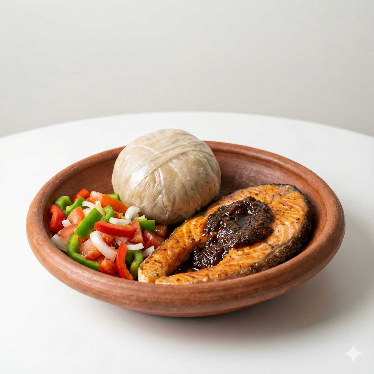 fante kenkey with shitolo