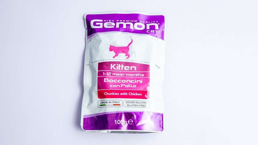 Gemon Adult Cat Food with Beef and Vegetables 100g