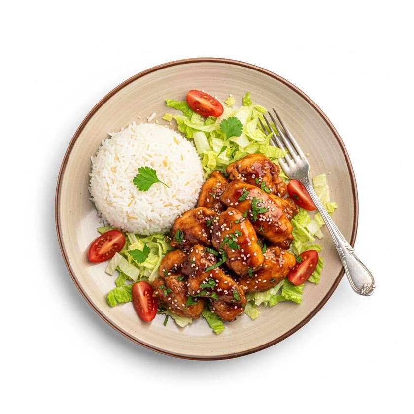 Chicken with Teriyaki Sauce