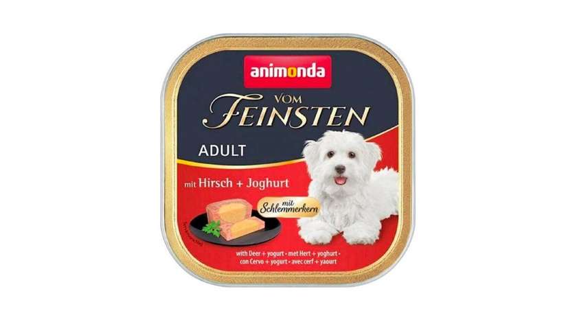 Animonda Vom Feinsten Adult Dog Beef and Yogurt 150g