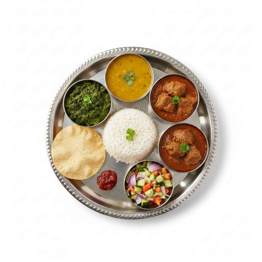 Mutton Thali Set