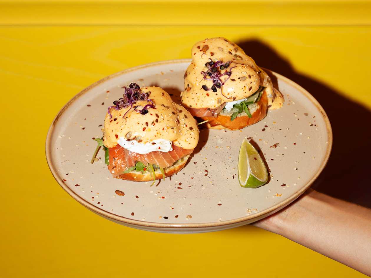 New Orleans Eggs benedict