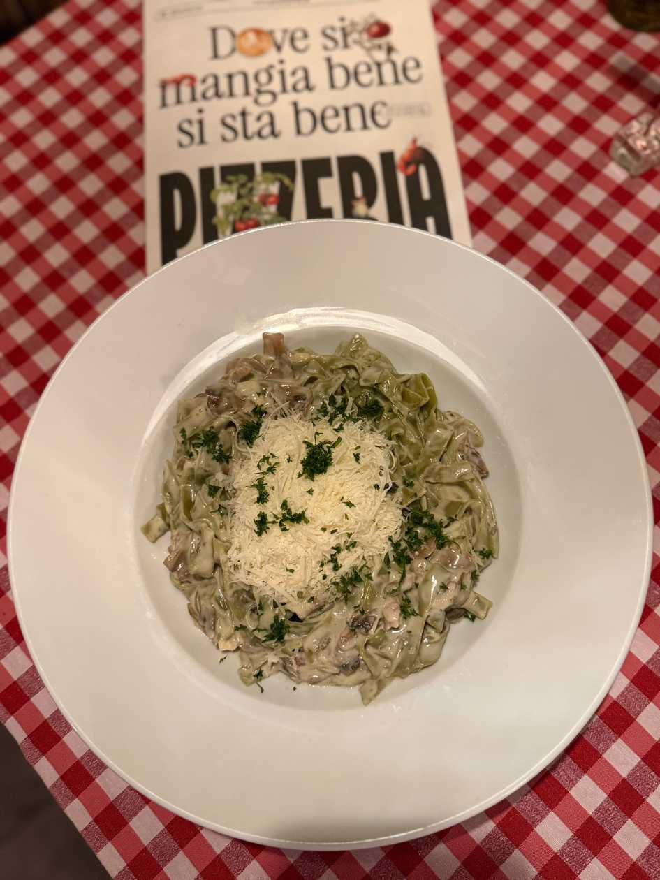 Tagliatelle boscaiola