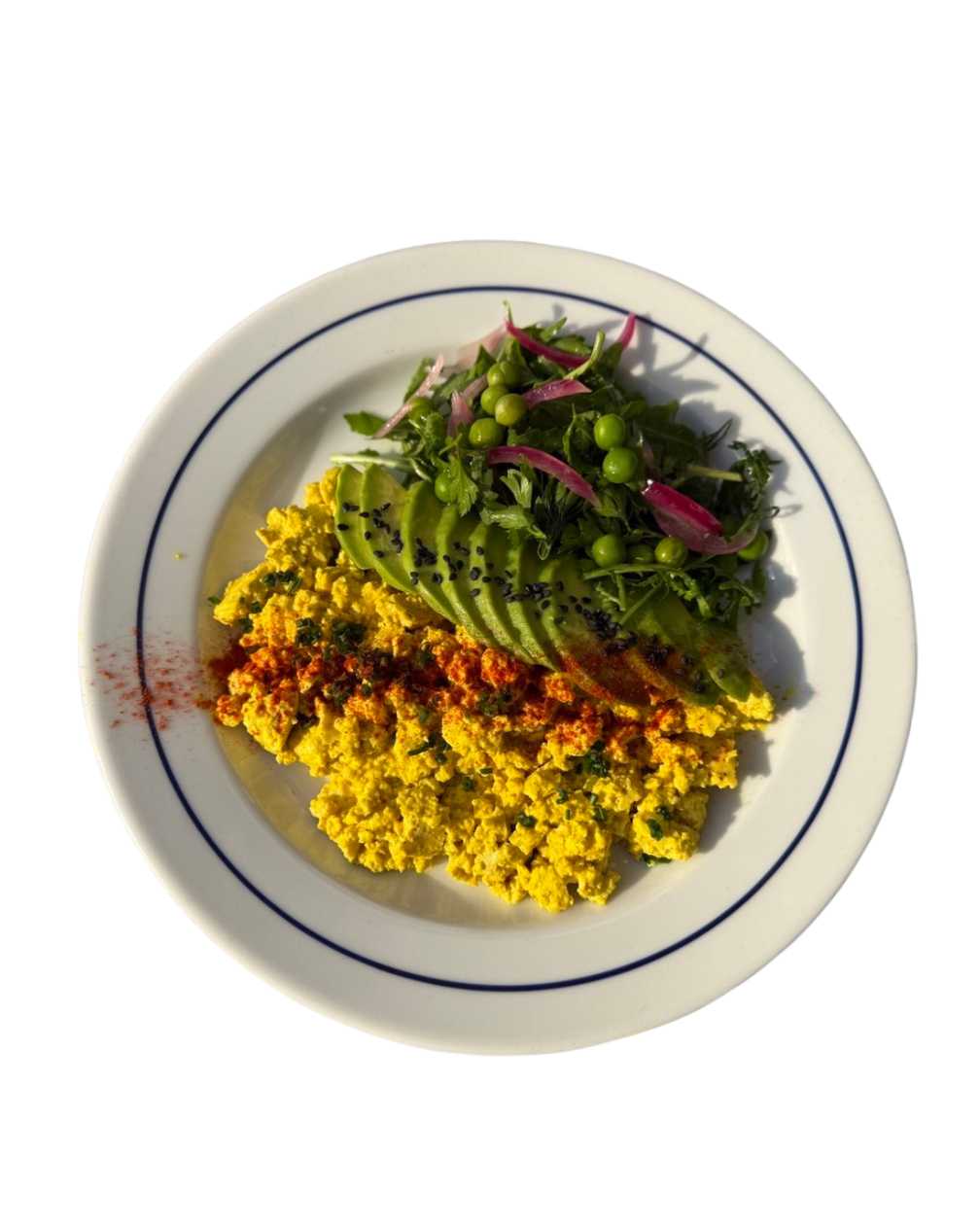 Tofu & Avocado Scramble