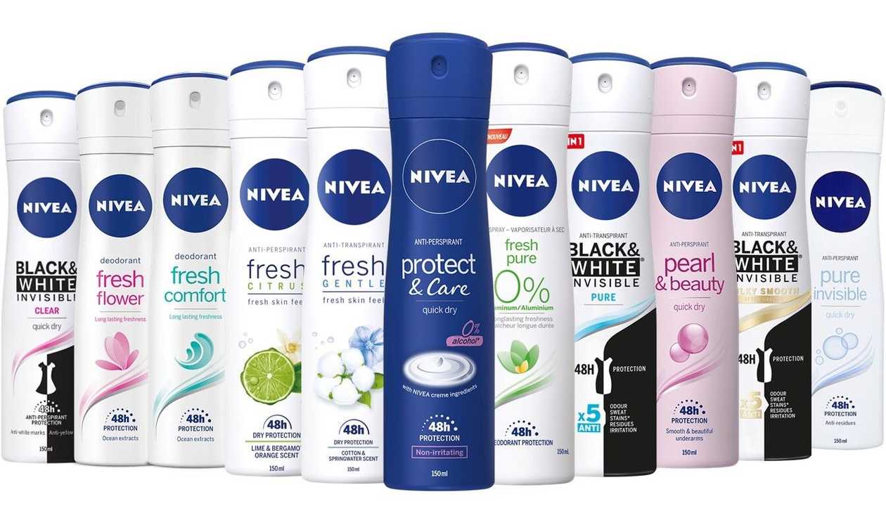 Nivea Deodorant Spray 150ml (Varieties)