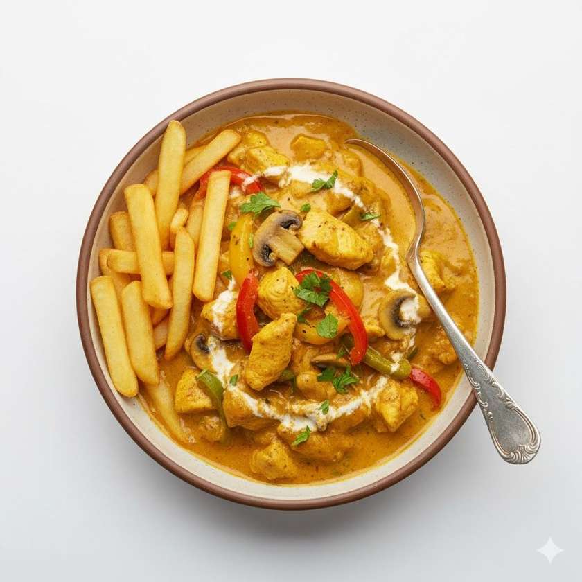 Chicken in Curry Sauce