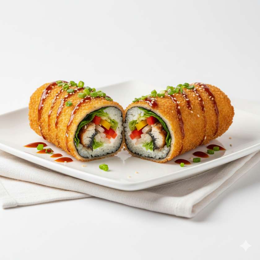 Hot Unagi Burrito