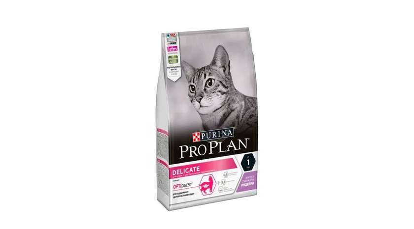 Proplan Delicate Adult Cat Food with Turkey 500g