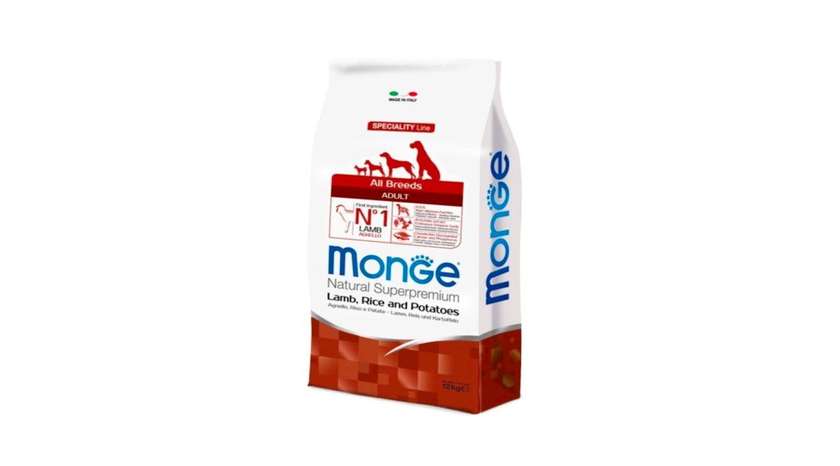 Monge Mini Adult Dog Food with Lamb, Rice and Potatoes 500g