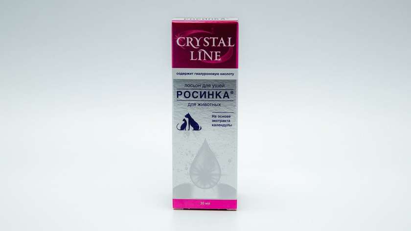 Crystal Line Rosinka Ear Lotion for Dogs and Cats