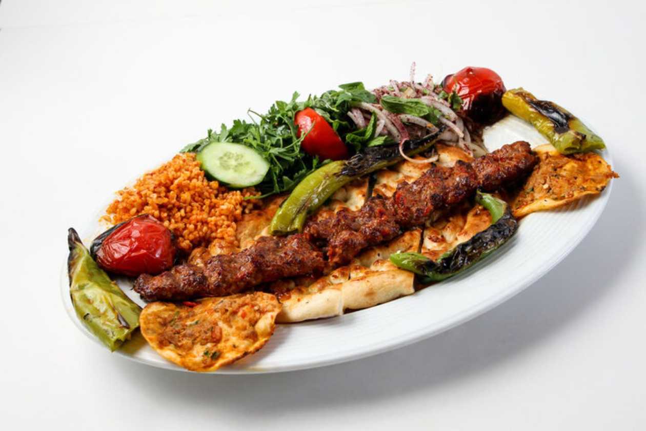 Adana Kebab Platter