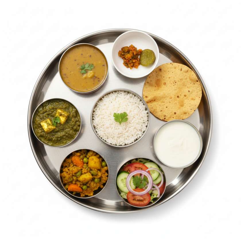 Vegetarian Thali Set
