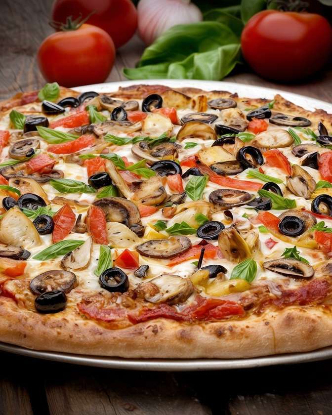 146. Vegetarian Delight Pizza