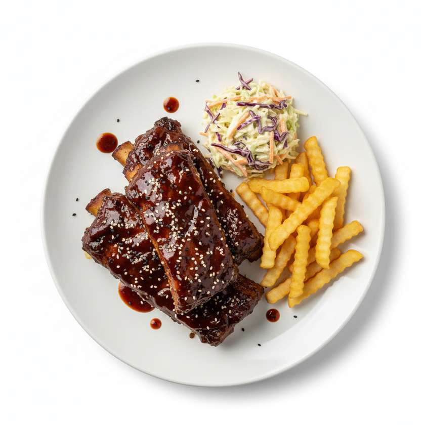 Smokey BBQ Spare Ribs