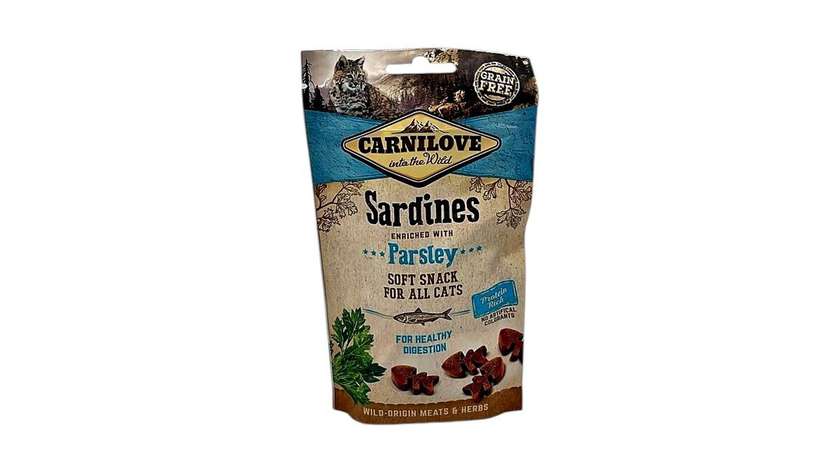 Carnilove Cat Cookie with Sardines and Parsley 50gr
