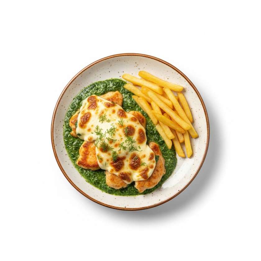 Chicken in Spinach Sauce