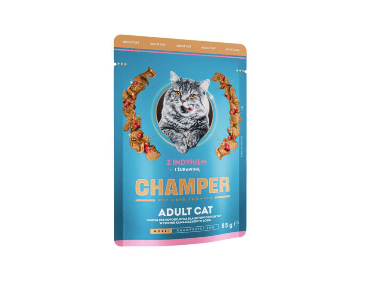 Champer Turkey and Cranberry Treat 85g