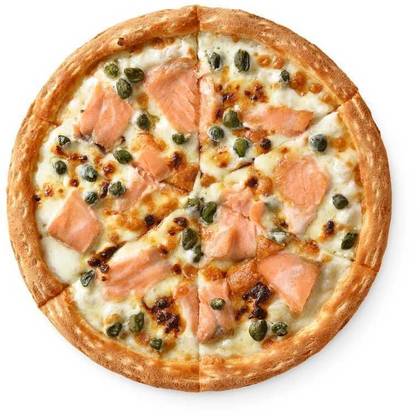 Christmas Salmon Pizza