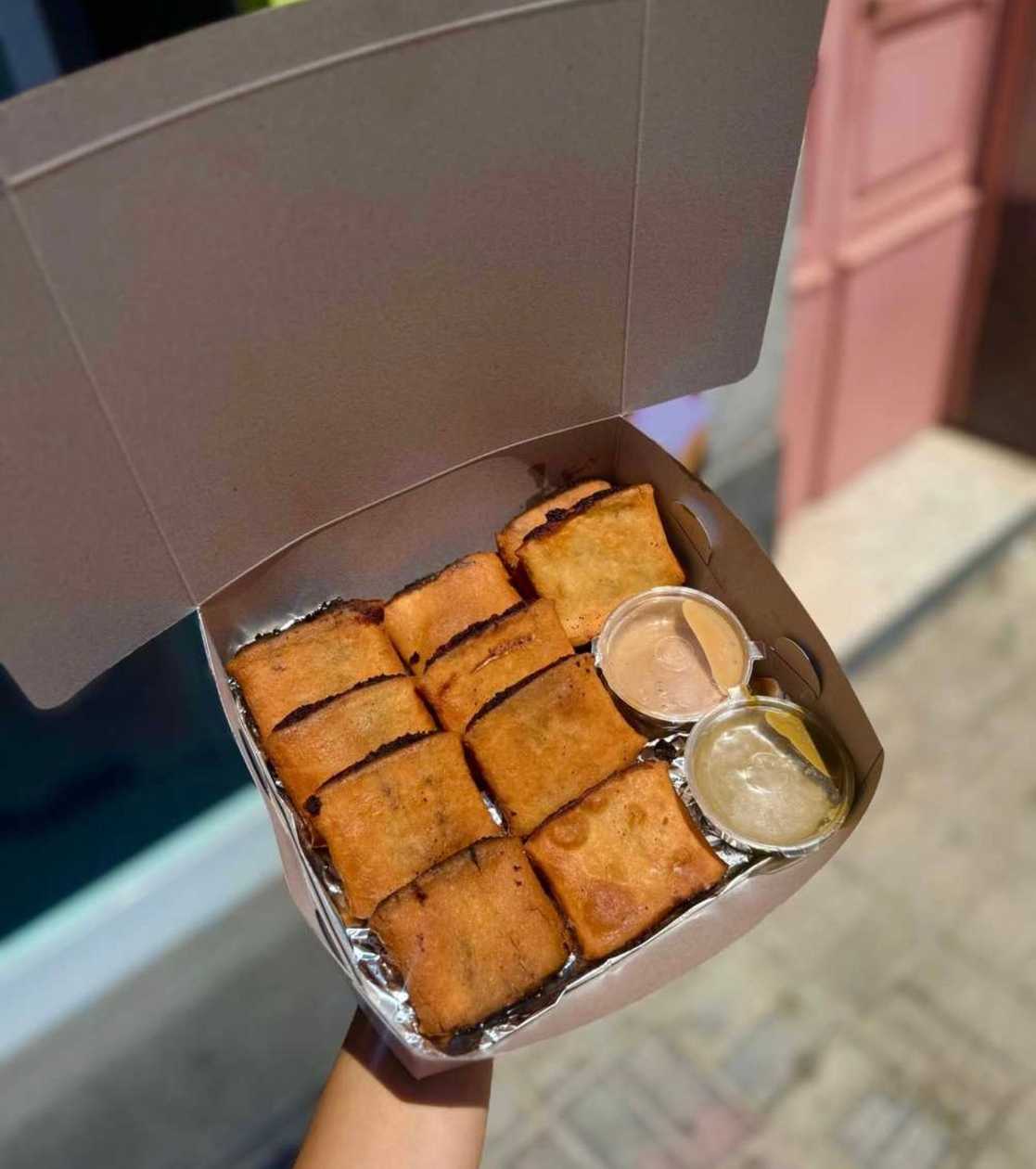 10pcs ( Mini size imqaret ) 🔥 + 2 Dips of your choice