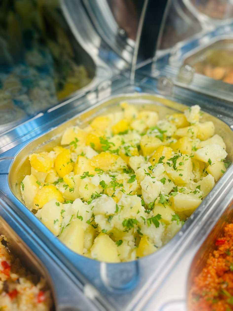 Cartofi Natur cu usturoi