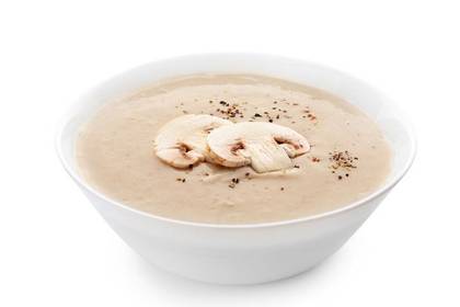 Krémové houbová polévka