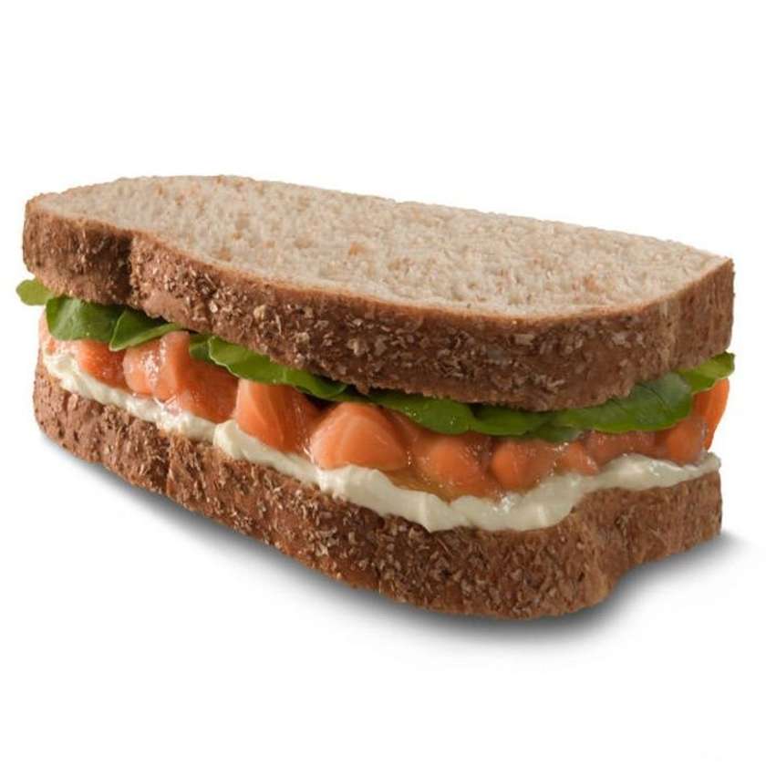 Salmão Fumado com Queijo Creme