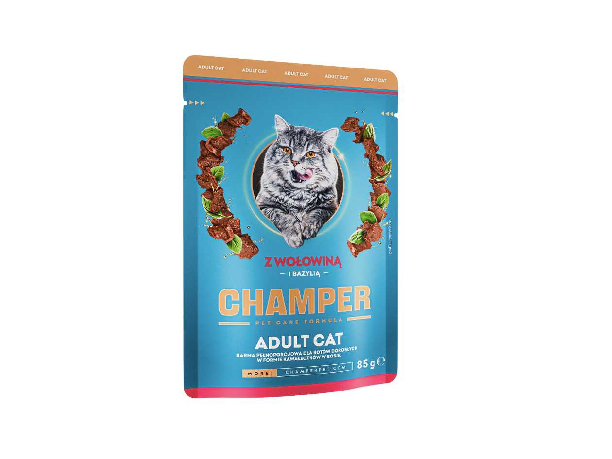 Champer Beef and Basil 85g