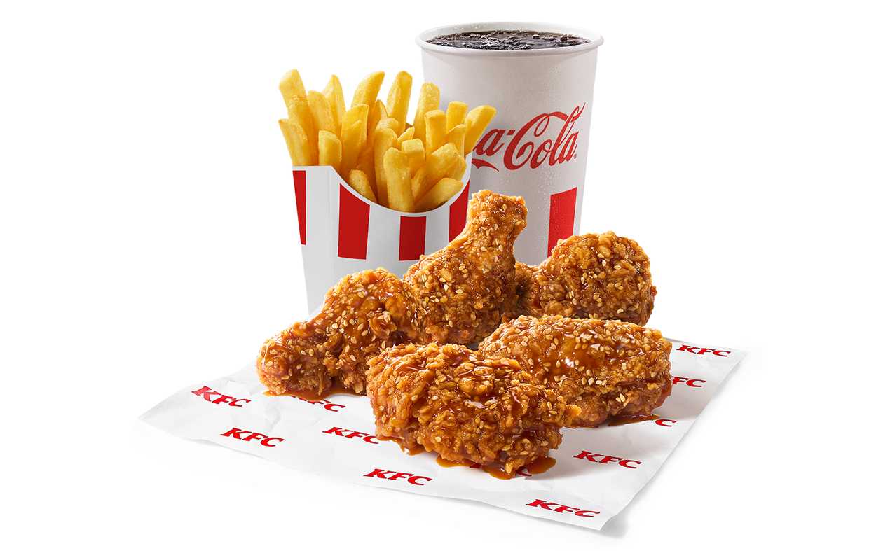 Menu with 5 Saucy Hot Wings®