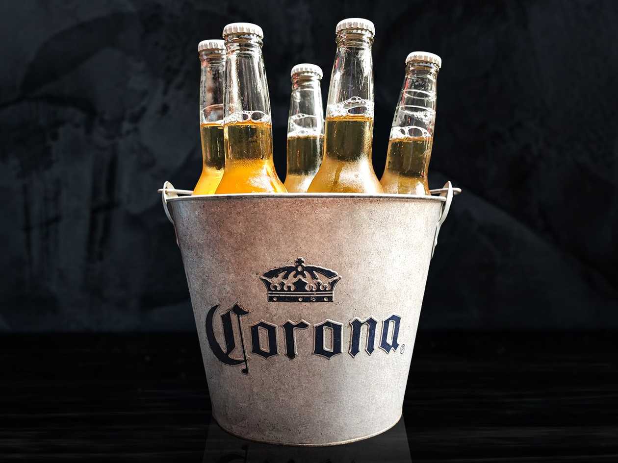 Corona bottle bucket