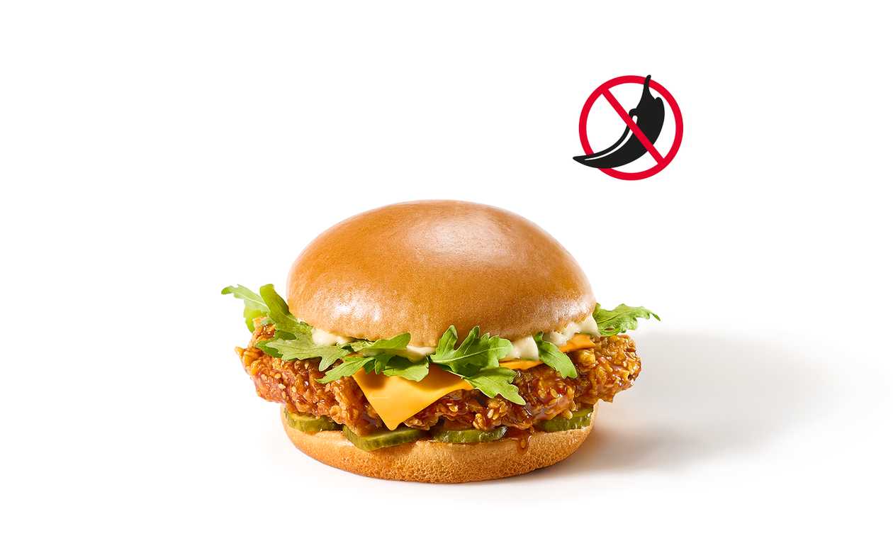 Non-Spicy Saucy Burger