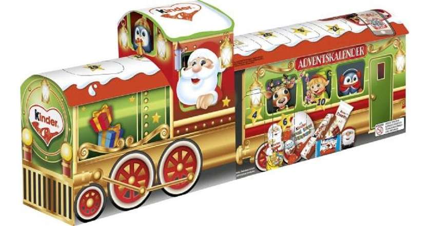 Адвент-календарь Kinder Mix 3D Поезд 226g
