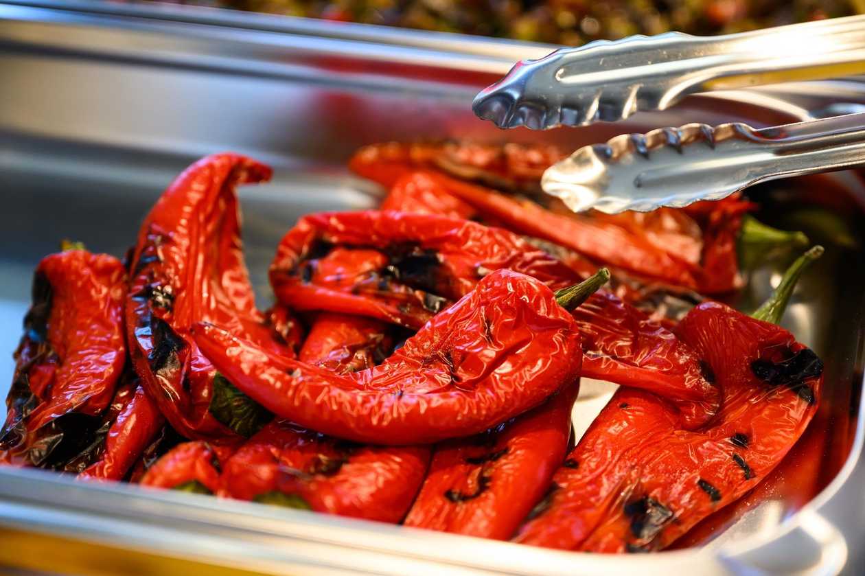 Ardei kapia la gratar