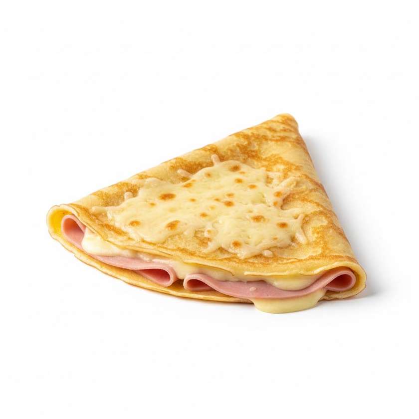 Ham and Cheese Crepe