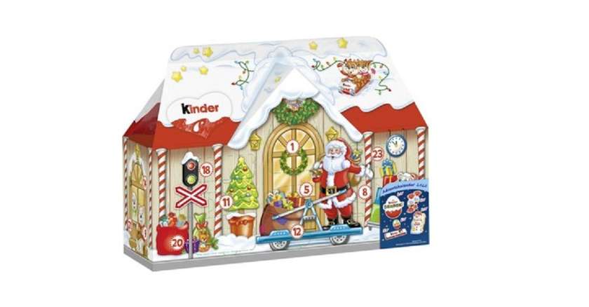 Kinder Advent Calendar Christmas House