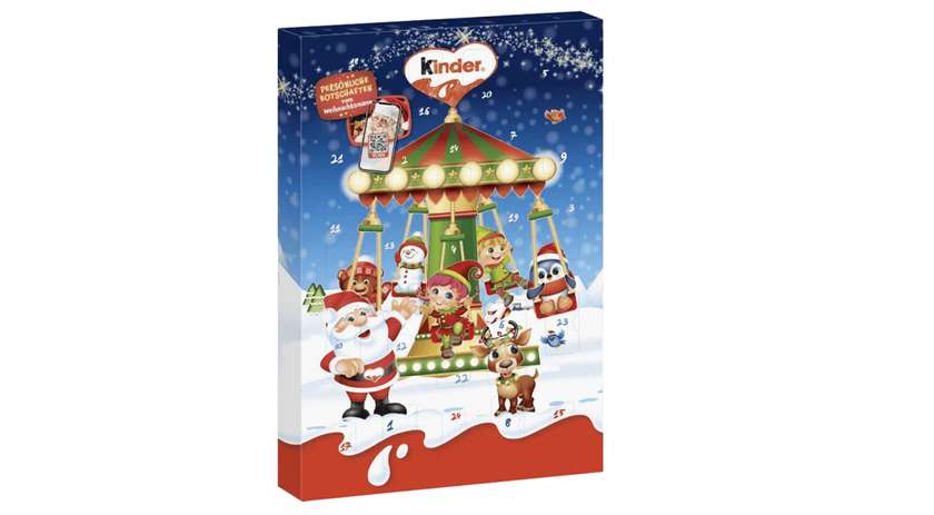 Kinder Mix Adventni kalendar Advent Calendar 151g