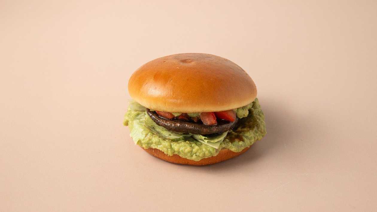 Mushroom Vegan Burger