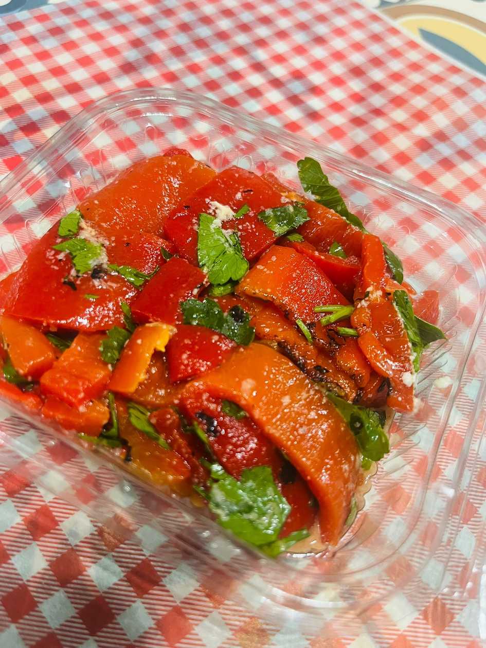 Salată ardei capia copt