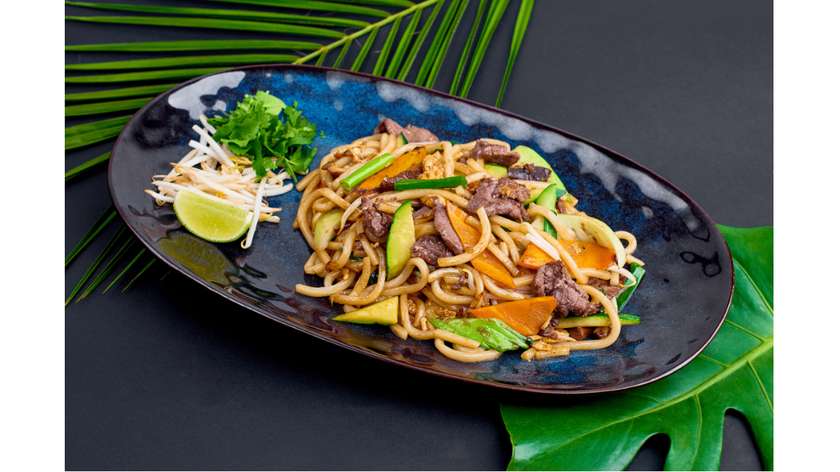 Pad Udon z Wołowiną