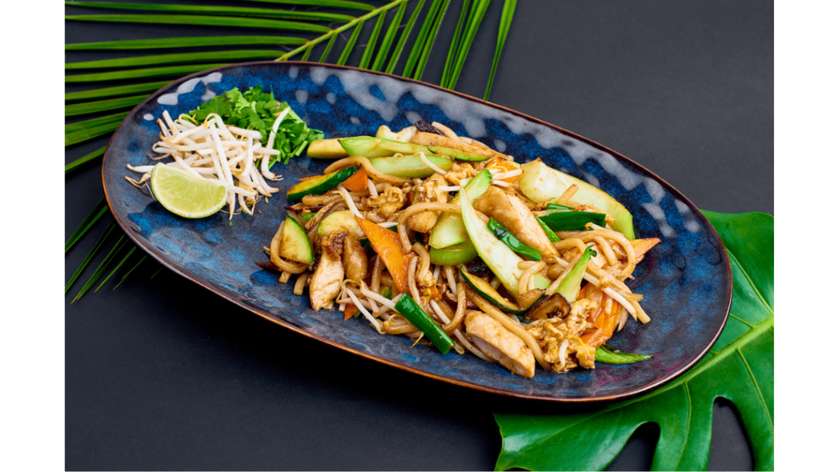 Pad Udon z Kurczakiem