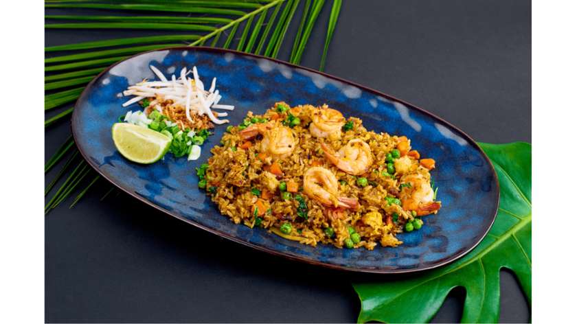 Ryż Tom Yum z Krewetkami