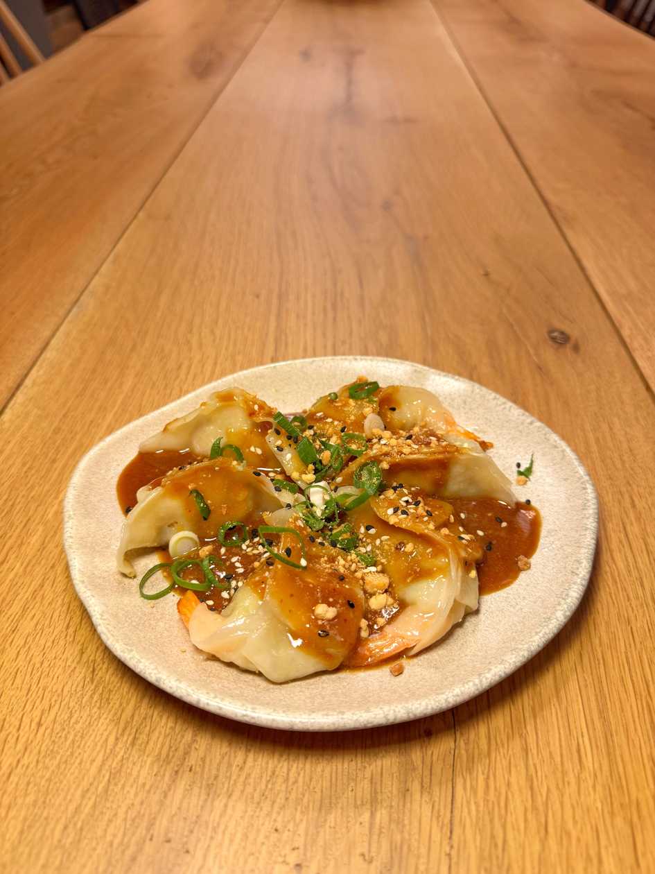 Gyoza cu legume
