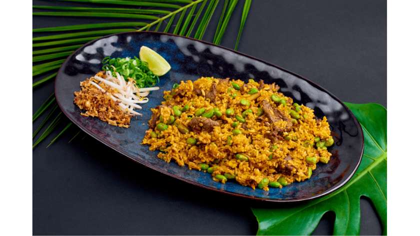 Ryż Tom Yum z Wołowiną