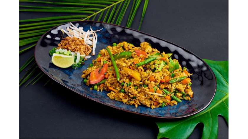 Ryż smażony z Warzywami i Tofu