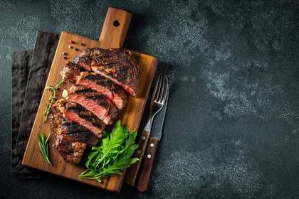 Black Angus Ribeye Steak