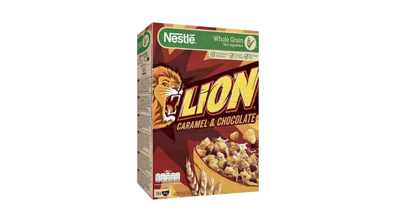Nestle Lion Caramel & Chocolate Cereal 400gr
