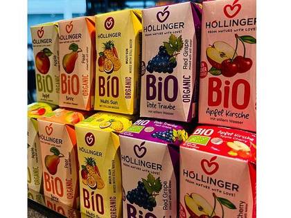 Šťava hrozno Bio Hollinger 200ml