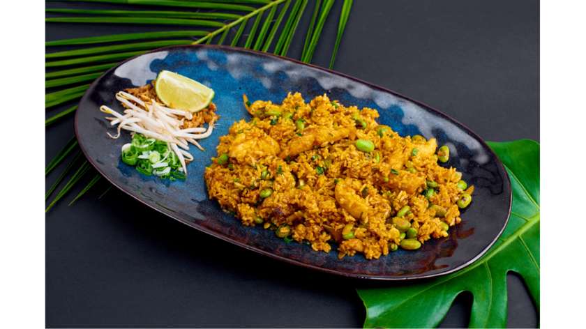 Ryż Tom Yum z Kurczakiem