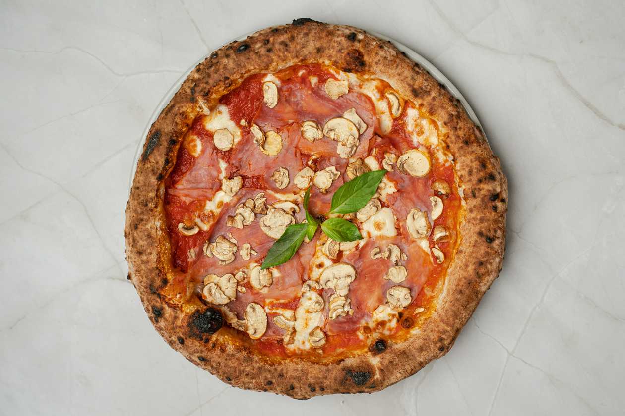 PROSCIUTTO E FUNGHI 26 CM