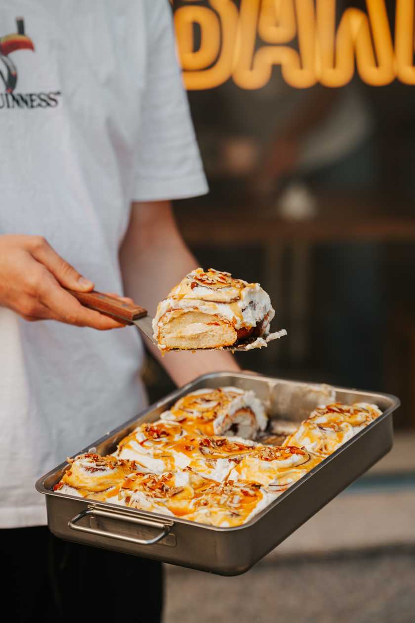 Cinnabon karamel nuts 150g