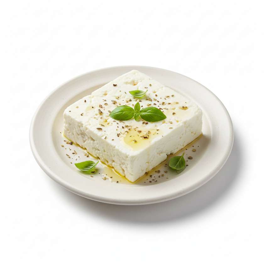 Greek Feta from sheep and goat cheese